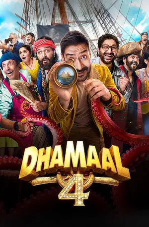 Dhamaal 4 2026 Hindi Line HQ Movie Poster