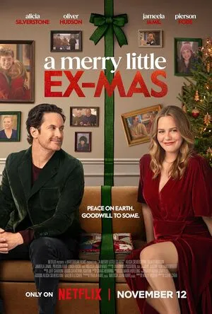 A Merry Little Ex-Mas 2025 Hindi Dual Audio Movie Poster