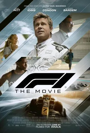 F1: The Movie 2025 Hindi Dual Audio Movie Poster