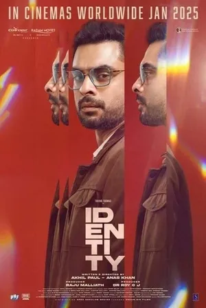 Identity 2025 Hindi Dual Audio Movie Poster