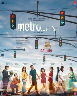 Metro… In Dino 2025 Hindi Audio Movie Poster