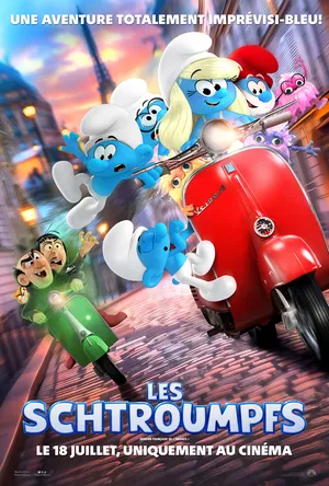 Smurfs 2025 Hindi Dual Audio Movie Poster