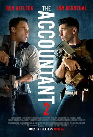 The Accountant 2 2025 Hindi Dual Audio Movie Poster