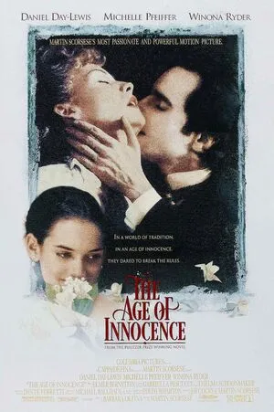 The Age of Innocence 1993 Hindi Dual Audio Movie Poster