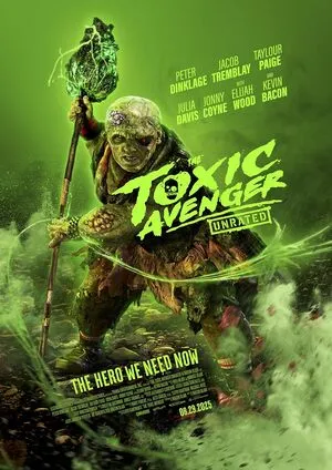 The Toxic Avenger 2023 Hindi Dual Audio Movie Poster