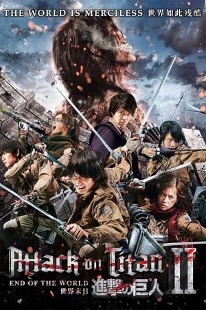 Attack on Titan 2 (2015) Hindi Dual Audio 300MB Movie Poster