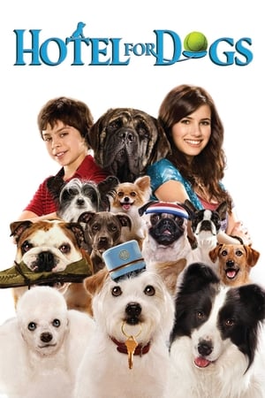 Hotel for Dogs (2009) Hindi Dual Audio [880MB] Movie Poster