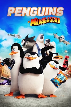 Penguins of Madagascar 2014 Hindi Dual Audio 300MB Movie Poster