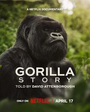 A Gorilla Story Told By David Attenborough 2026 English Audio Movie Poster