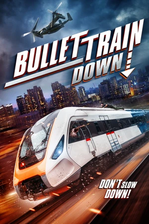 Bullet Train Down 2022 Hindi Dual Audio Movie Poster