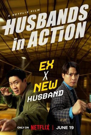 Husbands in Action 2026 Hindi Dual Audio Movie Poster