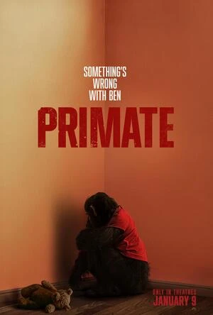 Primate 2025 Hindi Dual Audio Movie Poster