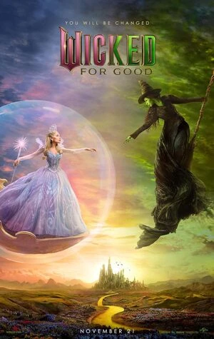 Wicked For Good 2025 Hindi Dual Audio Movie Poster
