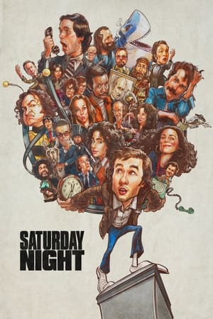 Saturday Night (2024) Hindi Dual Audio – 720p – Movie Poster