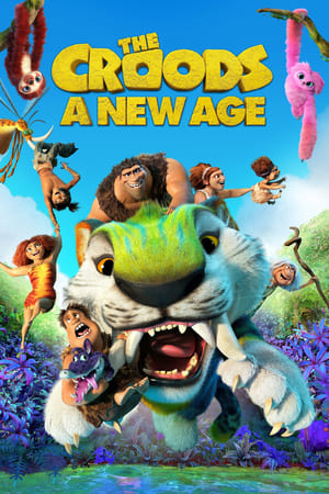 The Croods: A New Age (2020) Hindi (ORG) Dual Audio 450MB Movie Poster