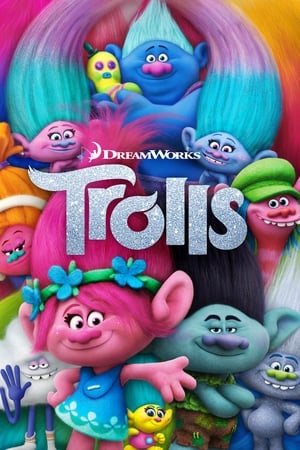 Trolls 2016 Dual Audio (Hindi) 300MB Esubs Movie Poster